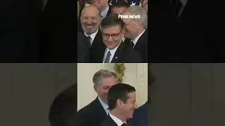 WATCH: Trump throws jab at Biden admin's autopen scandal #trump #biden #shorts #signature #crypto
