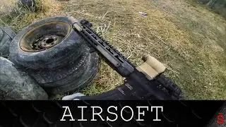 Airsoft - Integrally Suppressed KWA LM4 (Battle Creek Paintball)