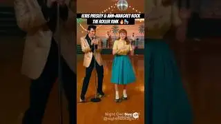 Elvis Presley & Ann-Margret Rock the Roller Rink 🔥🛼 #shorts #viral #elvispresley
