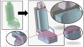 3d meshing in Hyperworks (Hex meshing (structured mesh))