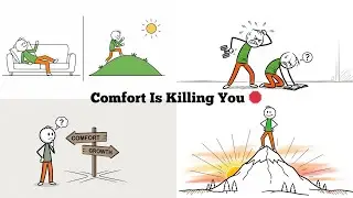 Comfort Is Destroying Your Potential 🛑 Choose Growth Instead