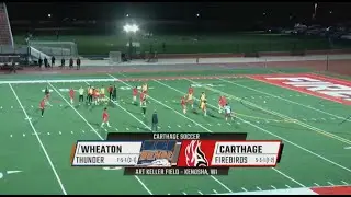 Carthage Men's Soccer vs. Wheaton 2024_10_16