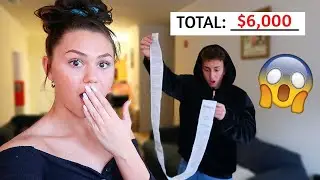 Christmas Shopping WITHOUT Checking The Prices!! | Montana & Ryan