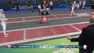 Budapest 2021 SWS - PL128 - Karimova AZE v Rifkiss FRA