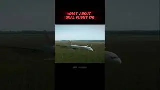Ural flight 178 emergency landing #aviation #pilot #rfs #emergencylanding #landing #plane #avgeek