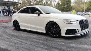 concentração de Audi pista de Guilhabreu