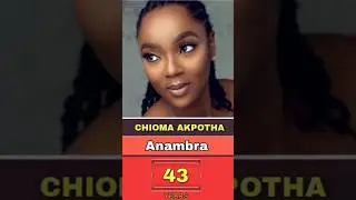 Ages of Nollywood Actresses from Anambra