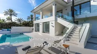 Turnkey villa with heated pool and designer interiors in Marbesa, Marbella East | 3.495.000 &euro;