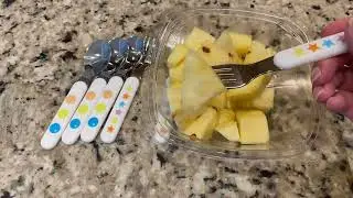 Toddler Silverware Set #silverware #toddlerspoon #utensils