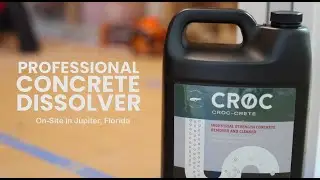 Croc Crete Concrete Dissolver - On-Site in Jupiter, Florida