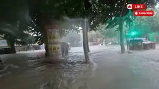 Severe flooding caused by torrential rainfall in Igualada, Barcelona Province, Spain 🇪🇸 (1.. (Part 1