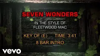 Fleetwood Mac - Seven Wonders (Karaoke)