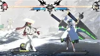 New DLC Character Jack-O' vs Ramlethal (Hardest AI) - Guilty Gear Strive