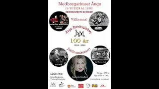 Ånge Musiksällskap. Jubileumskonsert
