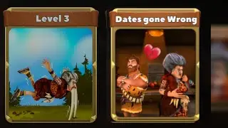 scary teacher stone age /level 3 dates gone wrong miss t turns into big teeth #youtube #game #funny