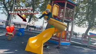 IL NOSTRO CAGNOLINO &Egrave; CADUTO DA UNO SCIVOLO ALTISSIMO AL PARCO GIOCHI!! *ADDIO*