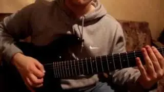 Sava Tsurkanu - Booze main riff on Carvin dc727
