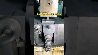 The entire process of pressing powder into cemented carbide strips #carbide #factory