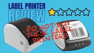 DYMO LabelWriter 5XL and Brother QL-1100c Thermal Label Printer Reviews