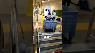 Самый умный способ почистить лестницу