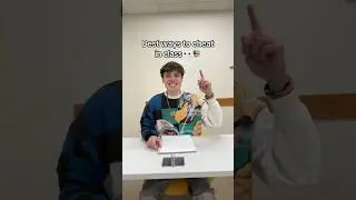 Best ways to cheat in class 👀📚 (feat. @thatmattstorms)