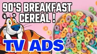 The best 90's Cereal Commercials (English TV Ads)