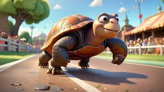 The Tortoise Who Won the Race 🐢🏁 | Fun Kids Storytime | Learning About Animals & Perseverance