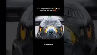 congratulations PAF for C-130 Hercules 🙌🦅😎🇵🇰#allah #allahuakbar #paf #army #shorts #C-130Hercules