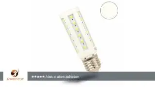 Isolicht E27 LED Corn Leuchtmittel, 42SMD, 7W, neutralweiss | Erfahrungsbericht/Review/Test