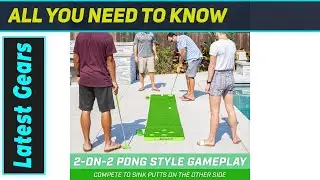 GoSports BattlePutt: Лучшая игра в гольф-понг для вечеринок!