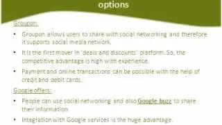 Groupon vs Google Offers Comparison
