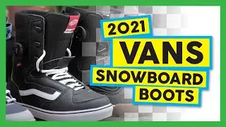 2021 VANS SNOWBOARD BOOTS!!!