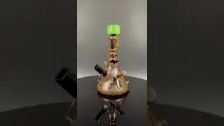 Snic Barnes Glass - Copper Electroformed Glass Heady Glass Dab Rig
