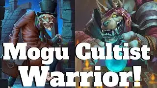 The LUCKIEST Game of My Life! Mogu Cultist Warrior Combo! [Hearthstone Game of the Day]