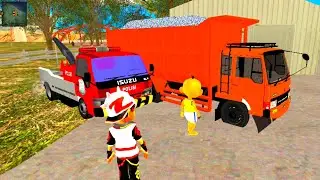 Upin Ipin bawa Mobil Derek Polisi Truk ke Sarang Hantu Tengah Malam 😂 Dunia Oyya
