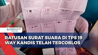 Dugaan Ratusan Surat Suara di TPS 19 Way Kandis Telah Tercoblos
