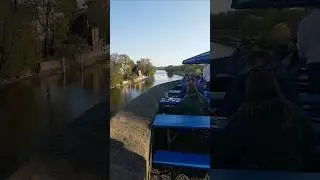 🍻 ☕ Biergarten Rondell Kassel ⛱ mit Blick auf die Fulda 🚣&zwj;♀️🚣🚣&zwj;♂️ - April 2025