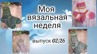 ✨ Вязовлог: 12.01- 19.01✨Готовы 4 пары носок✨