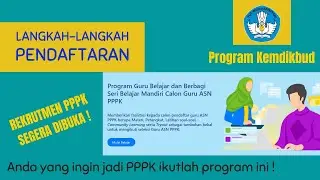 AYO DAFTAR - Program Guru Belajar Seri Calon Guru ASN PPPK