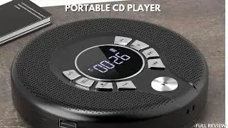 Greadio Portable CD Player: Your Ultimate Car & Home Audio Upgrade! (AUX, FM Transmitter, USB)