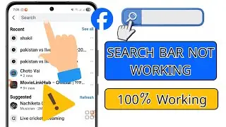 Facebook Search Bar Not Working 2025 🔍 | Fix FB Search Option Problem | 100% Working Solution