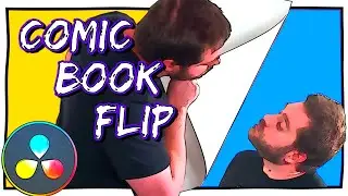 Comic Book Flip Transition | Free Macro