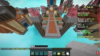 (Znaleziono zagubione media) Niepublikowany klip Bedwars Minecraft