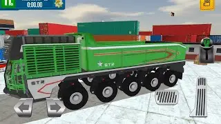Cargo Crew: Port Truck Driver Gameplay (ios Android)