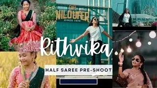 Aitha Rithvika |Best Half Saree Preshoot| #preshoot #youtubeshorts #youtube #hyderabad #best #telugu