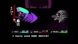 Day 163 of beating the roaring knight without shadow mantle every day until deltarune chapter 5