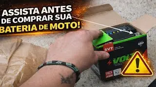 Antes de comprar a bateria da moto, veja isso!