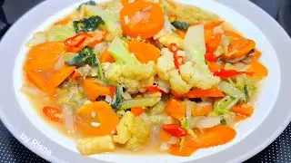 Tumisan Sederhana Murah Enak Bergizi Pas Banget Untuk Menu Harian ‼️ Tumis Sayuran Simple