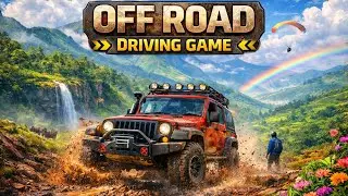 💥💯 Off-Road Jeep driving game 🎮💥