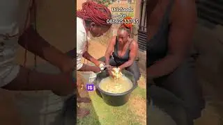 How to process yam flour from the scratch at the comfort of your home #yamflour #allpurposeflour